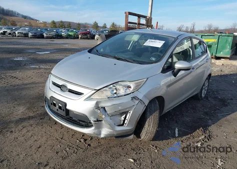 2012 Ford Fiesta Se from USA, damaged, VIN 3FADP4EJXCM106825